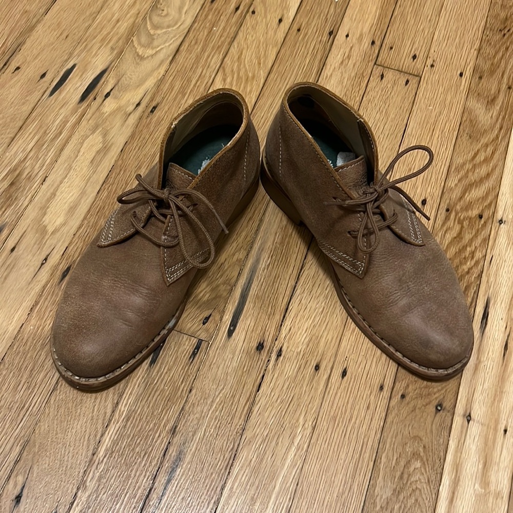 Roots Tribe Leather Chukka Boots